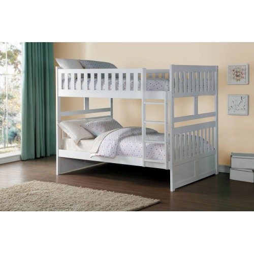 Lisa Double/Double Bunkbed White